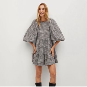 Mango Mini Tweed Dress